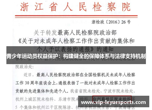 青少年运动员权益保护：构建健全的保障体系与法律支持机制