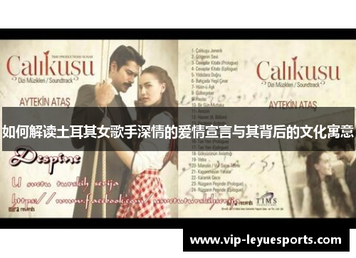 如何解读土耳其女歌手深情的爱情宣言与其背后的文化寓意